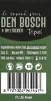 Buitenlandse bieren voor Nederlandse markt (etiket Nederlandse plaatsnaam), De Smaak van Den Bosch & Omstreken Tripel