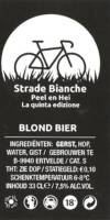 Buitenlandse bieren voor Nederlandse markt (etiket Nederlandse plaatsnaam), Strade Bianche Blond Bier