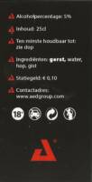 Buitenlandse bieren voor Nederlandse markt (etiket Nederlandse plaatsnaam), (Backstage Brew)