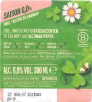 Gulpener Bierbrouwerij, ( Wilde Weide ) Saison