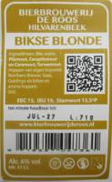 Bierbrouwerij De Roos, Bikse Blonde
