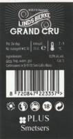 Buitenlandse bieren voor Nederlandse markt (etiket Nederlandse plaatsnaam), Linds Bierke Grand Cru