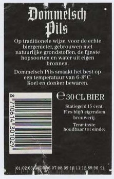 Dommelsche Bierbrouwerij, Dommelsch Pils