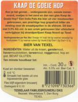 Tesselaar Familiebrouwerij Diks, Kaap de Goede Hop